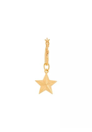 True Rocks star hoop earring - Gold