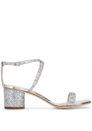 Giuseppe Zanotti Tara Glitter sandals - Silver