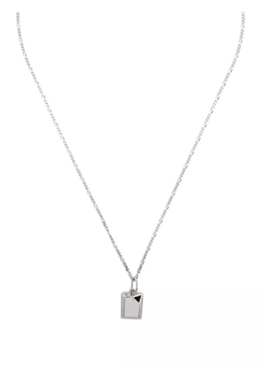Capsule Eleven Jewell Beneath Tag necklace - Silver