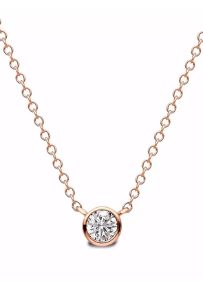 Pragnell 18kt rose gold brilliant-cut diamond pendant necklace - Pink