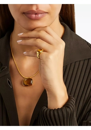 Daphine Rita tiger-eye ring - Gold