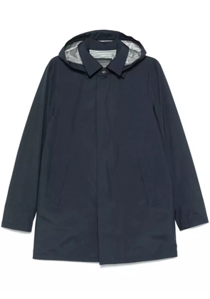 Herno hooded raincoat - Blue