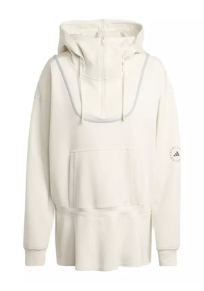 adidas by Stella McCartney ASMC peplum hoodie - Neutrals