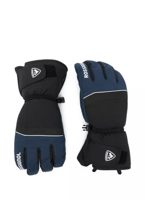 Rossignol logo-detail gloves - Blue