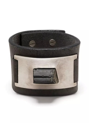 Parts of Four Amulet leather cuff - Grey