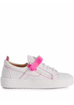 Giuseppe Zanotti Coby touch-strap sneakers - White