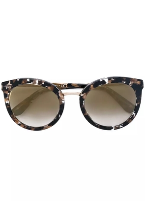 Dolce & Gabbana Eyewear cat eye sunglasses - Brown