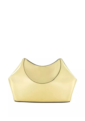 Givenchy facet leather clutch - Gold