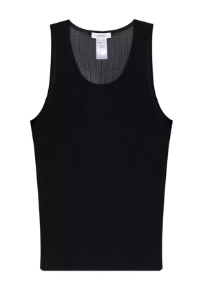 LEMAIRE ribbed wool tank top - Black