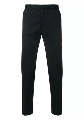 Dolce & Gabbana logo-tag chinos - Black