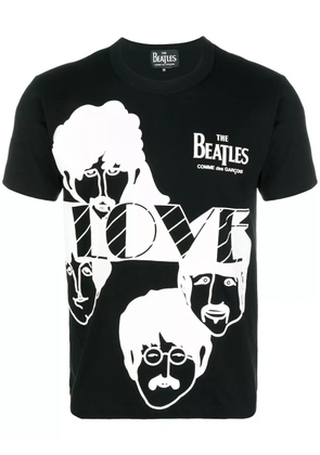 The Beatles X Comme Des Garçons The Beatles T-shirt - Black