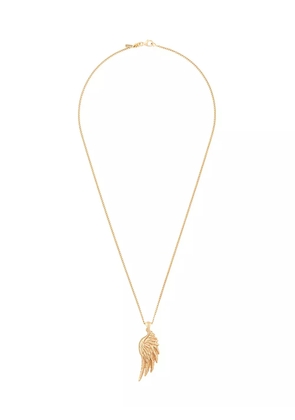 Emanuele Bicocchi Gold Wing pendant necklace