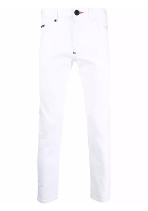 Philipp Plein skinny-cut denim jeans - White