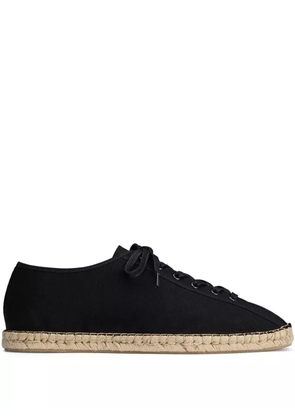 LEMAIRE Linoleum espadrilles - Black