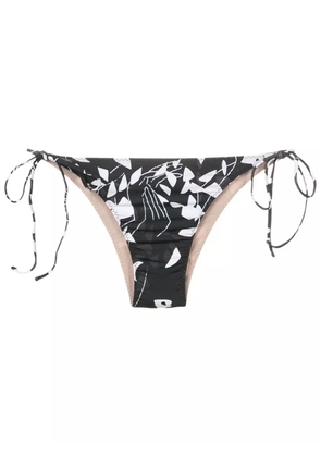Clube Bossa abstract-pattern stretch bikini-bottoms - Black