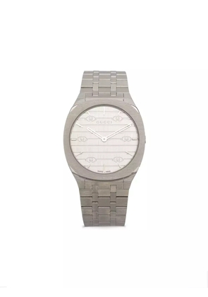 Gucci 25H 34mm - Silver