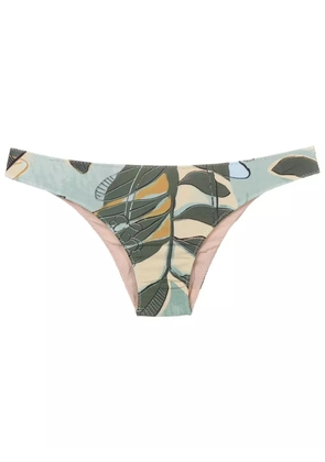 Clube Bossa Niarchos floral-print bikini bottoms - Green