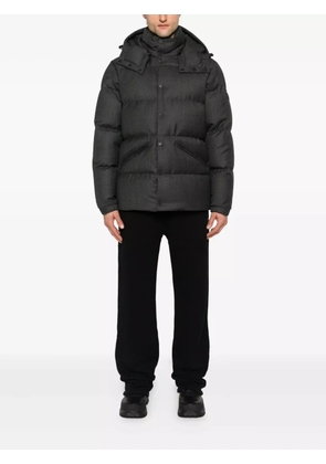 Moncler hooded quilted jacket - Black