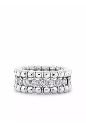 Pragnell 18kt white gold Bohemia diamond expandable ring - Silver
