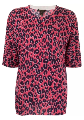 Louis Vuitton Pre-Owned Stephen Sprouse leopard jumper - Pink