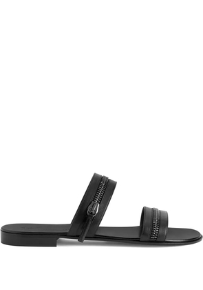 Giuseppe Zanotti Brad zip-detail sandals - Black