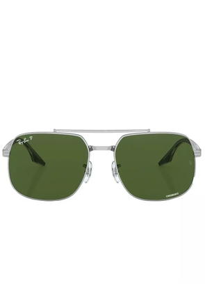 Ray-Ban square-frame sunglasses - Silver