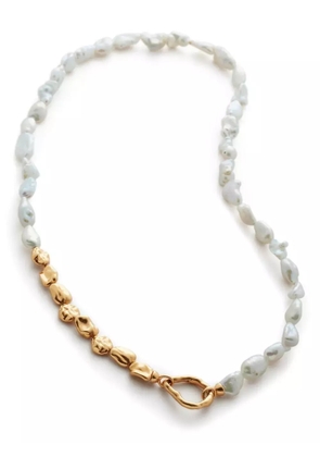 Monica Vinader Keshi pearl-detail necklace - Gold