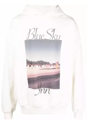 BLUE SKY INN logo print sweatshirt - Neutrals