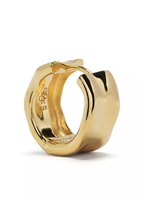 DOWER AND HALL chunky hinged hoop earring - Gold