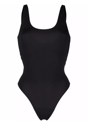 Wolford fine-ribbed body - Black