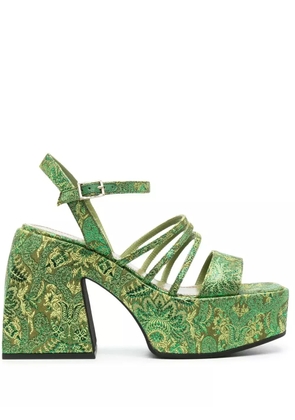 Nodaleto Bulla Chibi platform sandals - Green