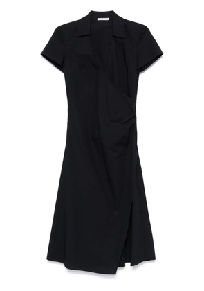 Patrizia Pepe wrap midi dress - Blue