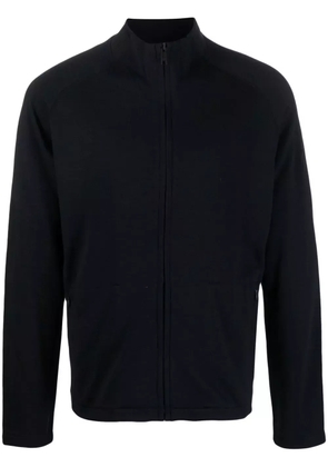 Zegna zipped wool jumper - Blue