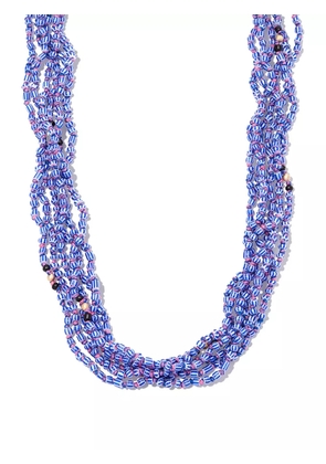 Marie Lichtenberg 9kt yellow gold beaded necklace