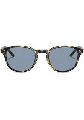 Oliver Peoples Fairmont Sun-F round-frame sunglass - Green