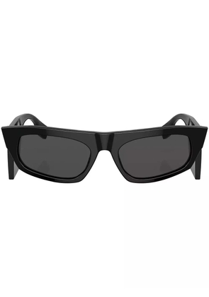 Burberry Eyewear Palmer logo-arm sunglasses - Black