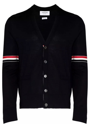 Thom Browne RWB knitted cardigan - Black