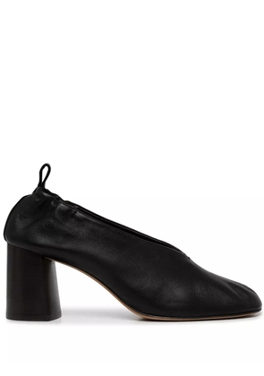 3.1 Phillip Lim Nadia elasticated leather pumps - Black