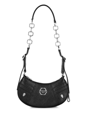 Philipp Plein mini leather shoulder bag - Black
