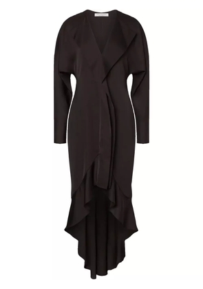 Philosophy Di Lorenzo Serafini ruffled asymmetric dress - Black