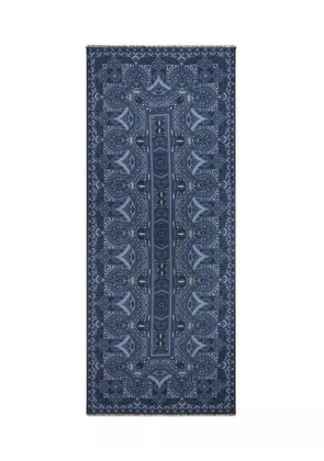 ETRO printed scarf - Blue