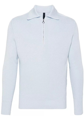 J.LAL Lancet half-zip jumper - Blue