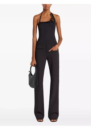 Courrèges lace-trimmed camisole top - Black