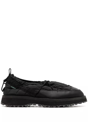 Suicoke Pepper-Trab-Eco quilted sneakers - Black