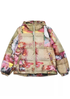 KidSuper Faces Collage jacket - Yellow