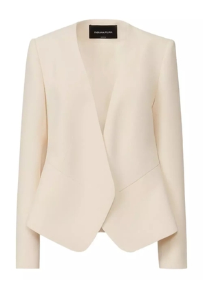 Fabiana Filippi Cady asymmetric-hem jacket - Neutrals