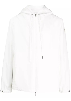 Moncler zip-fastening hooded jacket - White
