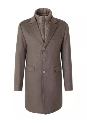 Herno layered coat - Neutrals