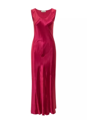 Alberta Ferretti slip midi dress - Pink