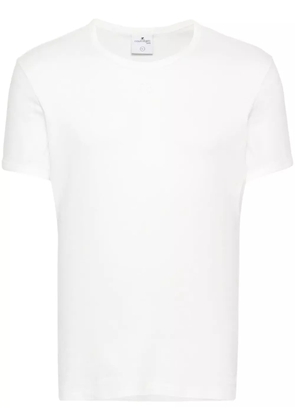 Courrèges logo-appliqué T-shirt - White